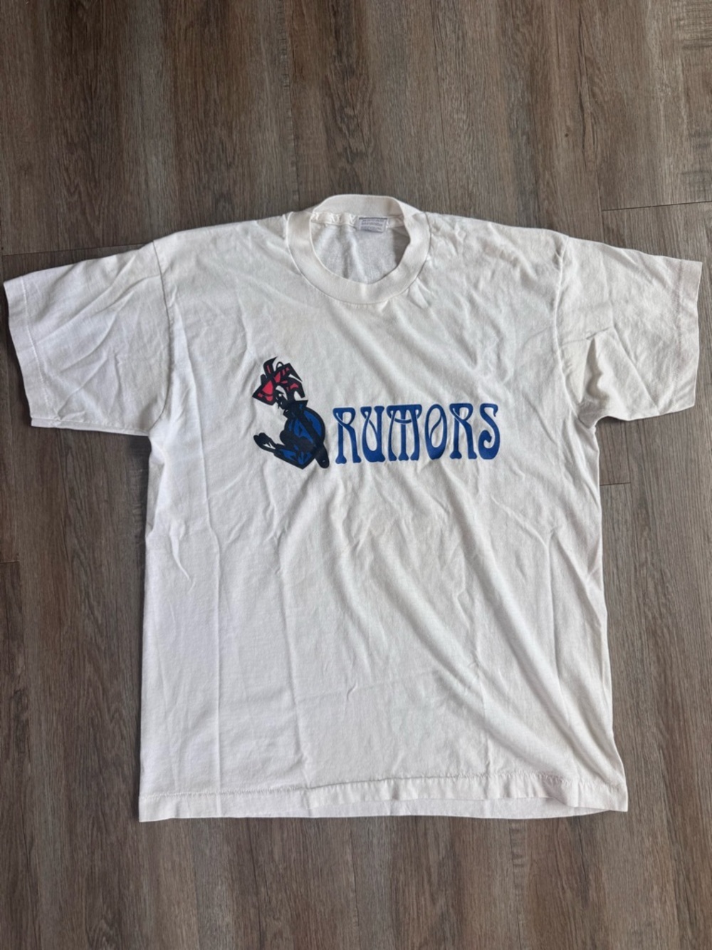 Vintage Rumors Single Stitch T-Shirt - size Large